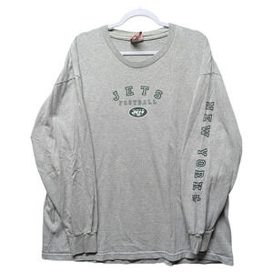 Y2K NY Jets Reebok Long Sleeve T Shirt